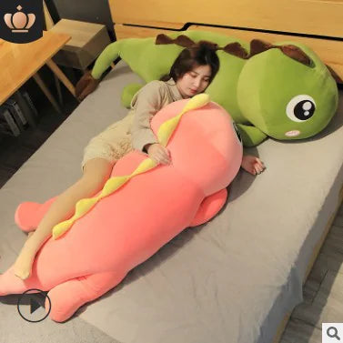 Dinosaur sleeping pillow